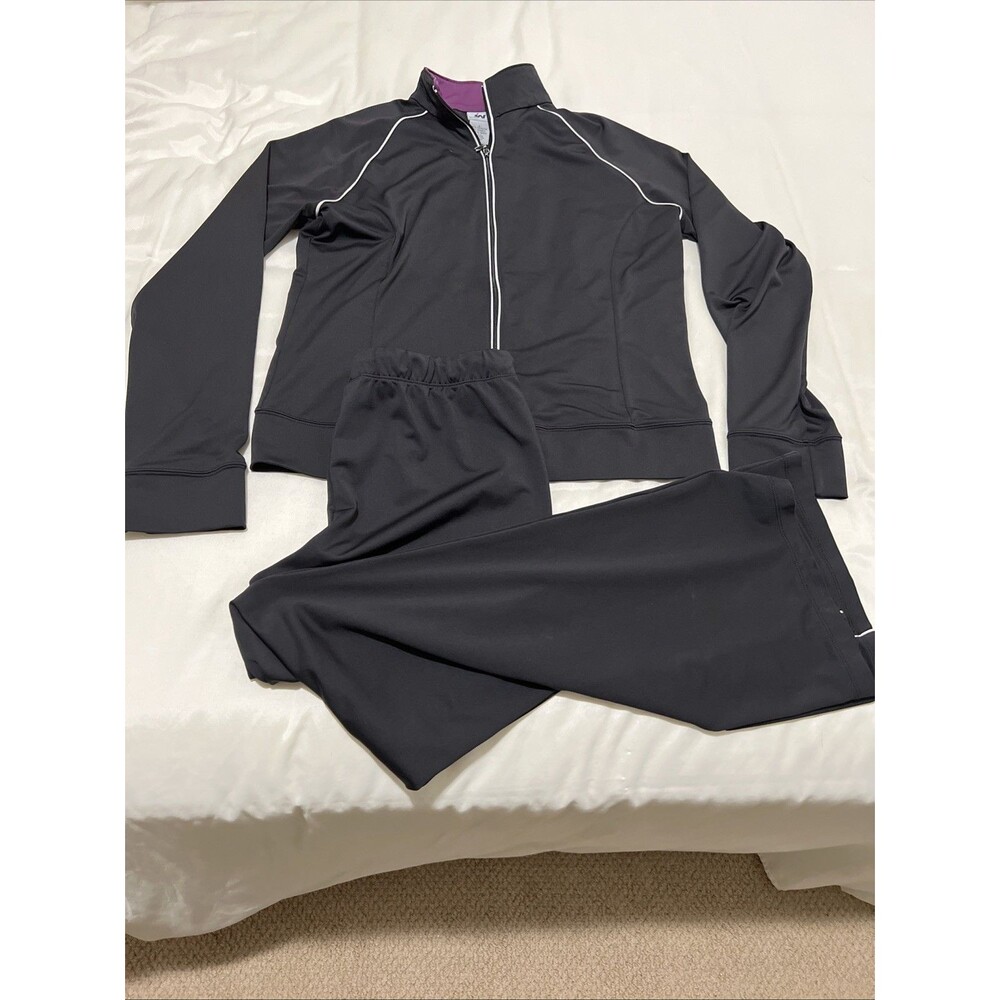 Vintage Track Suit Womens Jacket Windbreaker Size L Pants Size L Junction West